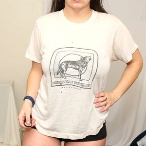 Vintage Wolf Tee - L